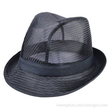 2012 New Style Fashionable Men's Summer Trilby Fedora Hat with GG Band